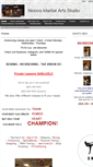 Mobile Screenshot of ninoosmartialartsstudio.net